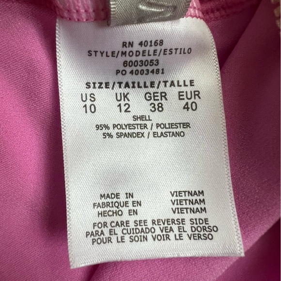 Magicsuit Pink Jolene Top Size 10 - Picture 7 of 8